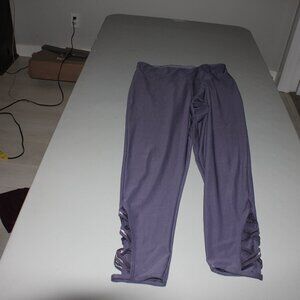 Purple Markia High Waist Leggings Size XL
